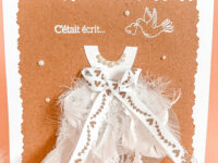 Robe en plumes
