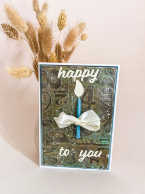 Bougie bleue – Image 3