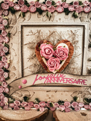 Coeur en roses – Image 2