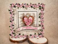 Coeur en roses
