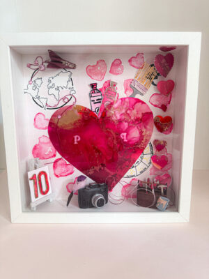 Vitrine 10 ans d'amour